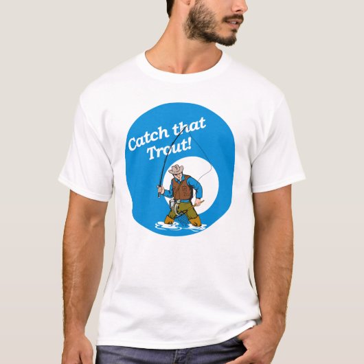 Mens Fishing T - Shirt (Vorderseite)