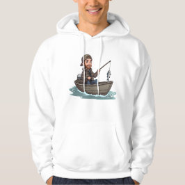 Men's Fishing T-Shirt/Hoodie Hoodie