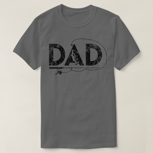 Mens Fishing Vater , Papa oder Gran zum Vater T-Shirt (Design vorne)
