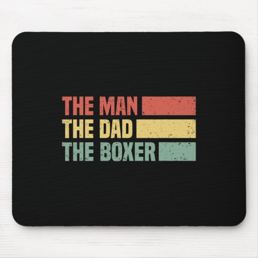 Mens Fitness Boxing Ring - I Love Kickboxing  Mousepad (Vorne)