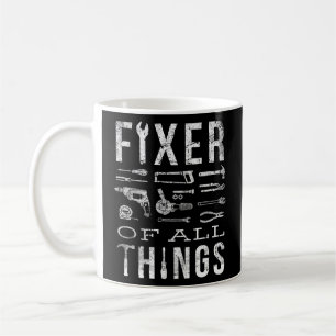 Mens Fixer aller Dinge Werkreparaturwerkzeug Handy Kaffeetasse