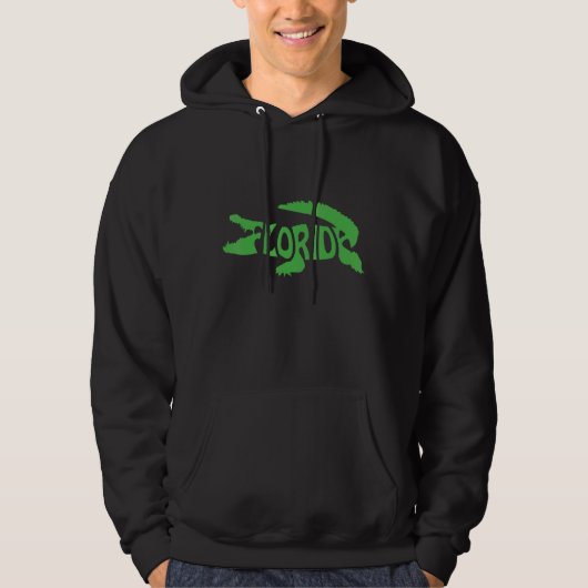 Mens Florida Alligator Hoodie (Vorderseite)