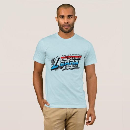 MEN'S FOCUS LESSONS LEARN JERSEY T-SHIRT (Vorne ganz)