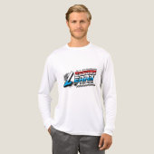 MEN'S FOCUS LESSONS LEARN LONG SLEEVE T-SHIRT  Tri-Blend SHIRT (Vorderseite komplett)