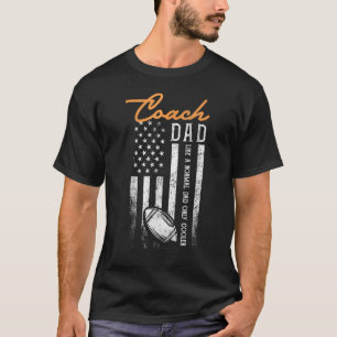 Mens Football Coach Vater wie ein normaler Vater n T-Shirt