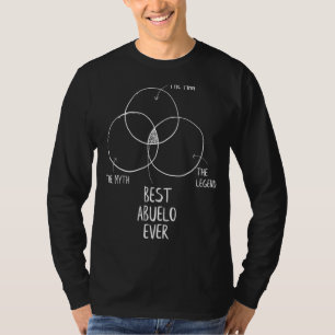 Mens for Vathers Day Mix of Myth Legend Best Abu T-Shirt