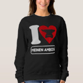 Mens Forging Art Blacksmith Anvil Forging H Sweatshirt (Vorderseite)