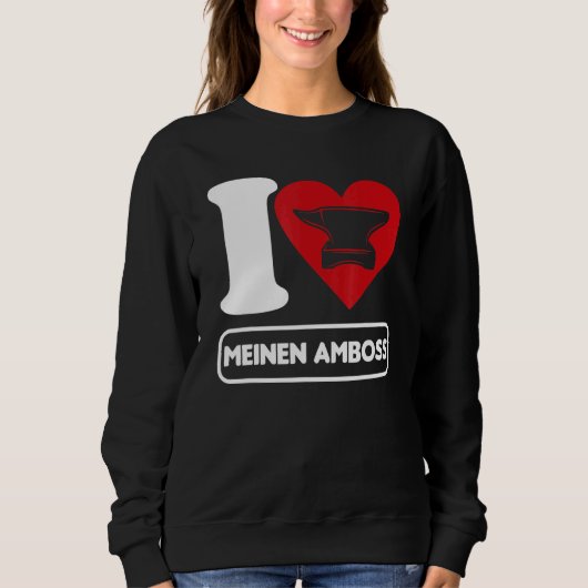 Mens Forging Art Blacksmith Anvil Forging H Sweatshirt (Vorderseite)