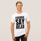 Men's Frankie Say Relax Tshirt (Vorderseite voll)