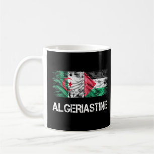 Mens Free Gaza Palestina Algerien und Palästina Fl Kaffeetasse