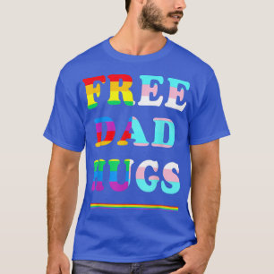 Mens Free Vater Hugs Gay Shirt LGBT Pride Monatsge