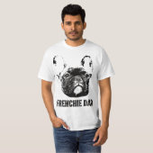 Mens Frenchie Dad - French Bulldog Dad  T-Shirt (Vorne ganz)