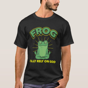 Mens Frog verlässt sich voll und ganz auf das humo T-Shirt