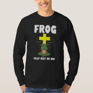 Mens Frog verlässt sich voll und ganz auf das humo T-Shirt