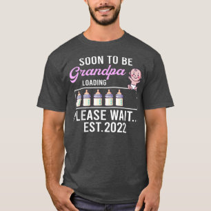 Mens Fun Grandad , Schwangerschaftsankündigung bal T-Shirt