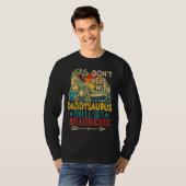 Mens Fun störte Daddy Dinosaur Rex Saurus Fath T-Shirt (Vorne ganz)