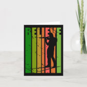 Mens Funky Mens schießt Gun Biathlon Ziel Sprung Karte (Vorderseite)