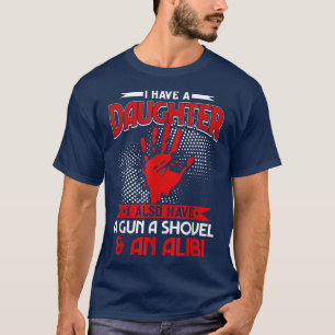 Mens Funny Alibi Party Night Joke Quotes Sarcastic T-Shirt