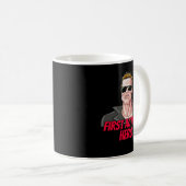Mens Funny Arnold Schwarzenegger Parody T - Shirt Kaffeetasse (VorderseiteRechts)