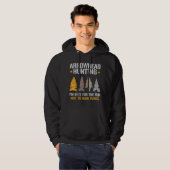 Mens Funny Arrowhead Jagen in ihm für Spaß nicht S Hoodie (Vorne ganz)