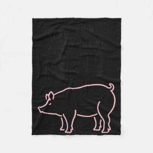Mens Funny Barbecue Grillen Grillen Smoker Geschen Fleecedecke