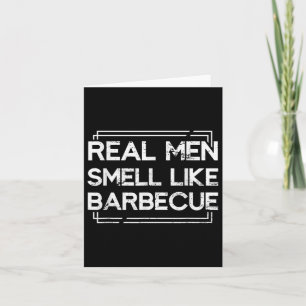 Mens Funny Barbecue Lover Meat Grilling Men Boys G Karte