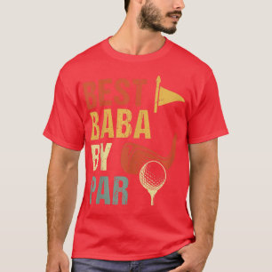 Mens Funny Best Baba Par Vatertag Golf Liebe T-Shirt