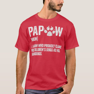 Mens Funny Best Dog Opa Ever Papaw Apparel T-Shirt