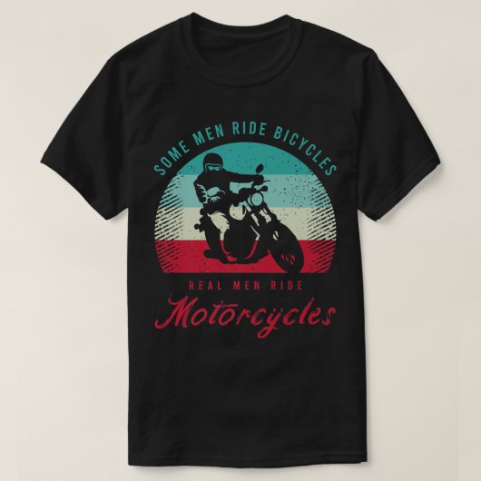 Mens Funny Biker Sprichwort für eine lange Zeit Mo T-Shirt (Design vorne)