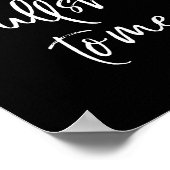 Mens Funny Bs Quote Sarcastic Gag Gift Sounds Like Poster (Ecke)