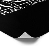 Mens Funny Cky Bouncer Design I Strict Security Gu Poster (Ecke)