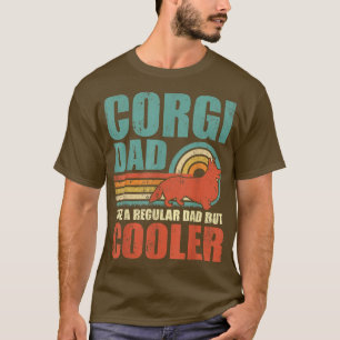 Mens Funny Corgi Vater wie ein regelmäßiger Vater, T-Shirt