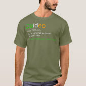 Mens Funny Daideo Irland Großvater Opa T-Shirt (Vorderseite)