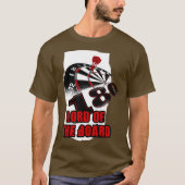 Mens Funny Dart Redewendungen mit Dartboard für Da T-Shirt (Vorderseite)