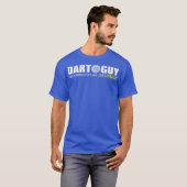 Mens Funny Dart Typ Shirt Cool Teamgeschenk (Vorne ganz)