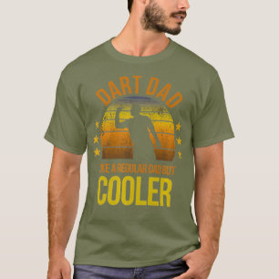 Mens Funny Dart Vater Fan Spiel Quote Slogan Famil T-Shirt