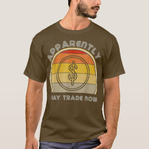 Mens Funny Day Trading Stock Trading T-Shirt