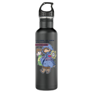 Mens Funny Frisk Undertale Mehr als Phantastisch Edelstahlflasche