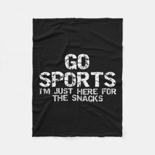 Mens Funny Game Day Zitat Go Sport Hier F Fleecedecke