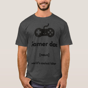 Mens Funny Gamer Vater T-Shirt