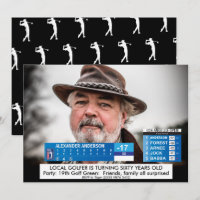 Mens Funny 🏌️ Golf News 40. 50. 60. Geburtstag