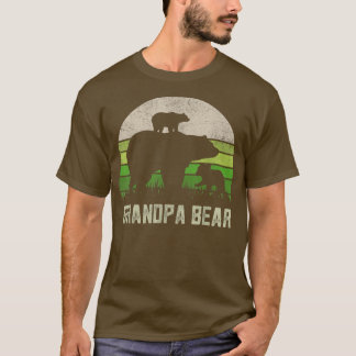 Mens Funny Grandad s From Grandkids, Grandpa Bear T-Shirt
