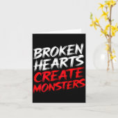 Mens Funny Gym Saying Valentine's Broken Hearts Mo Karte (Gelbe Blume)