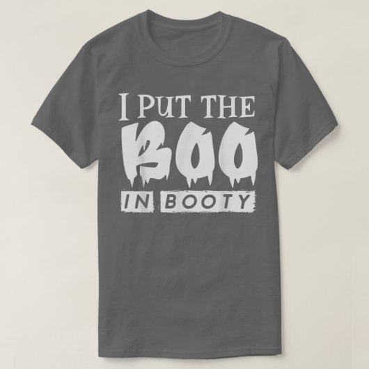 Mens Funny Halloween Zitat, ich setze den Boo in d T-Shirt (Design vorne)