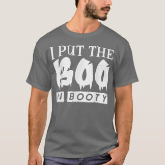 Mens Funny Halloween Zitat, ich setze den Boo in d T-Shirt