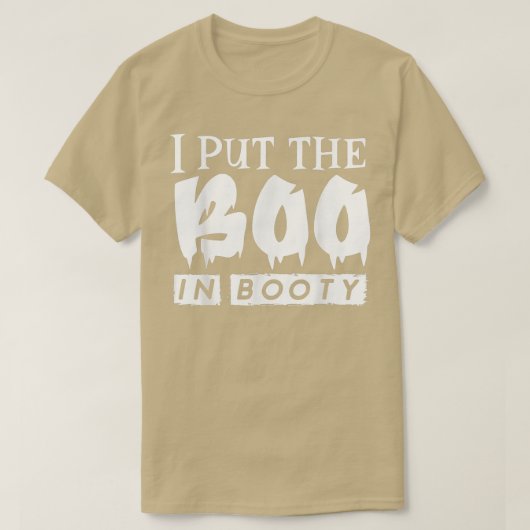 Mens Funny Halloween Zitat, ich setze den Boo in d T-Shirt (Design vorne)