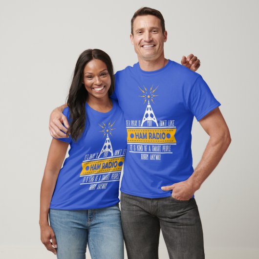 Mens Funny Ham Radio Operator Geschenk T-Shirt (Unisex)