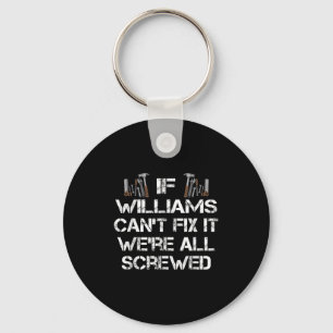 Mens Funny Handyman Zitat Personalisiert Williams  Schlüsselanhänger