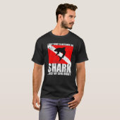 Mens Funny, ich muss den Hai nicht einfach überwin T-Shirt (Vorne ganz)