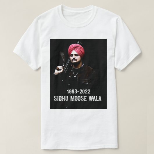 Mens Funny Indian Sidhu Five Moose Man Wala Schaus T-Shirt (Design vorne)